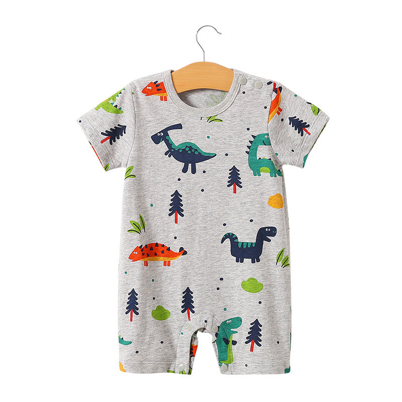 Newborn Cartoon Animal Baby Jumpsuit