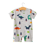 Load image into Gallery viewer, Newborn Cartoon Animal Baby Jumpsuit
