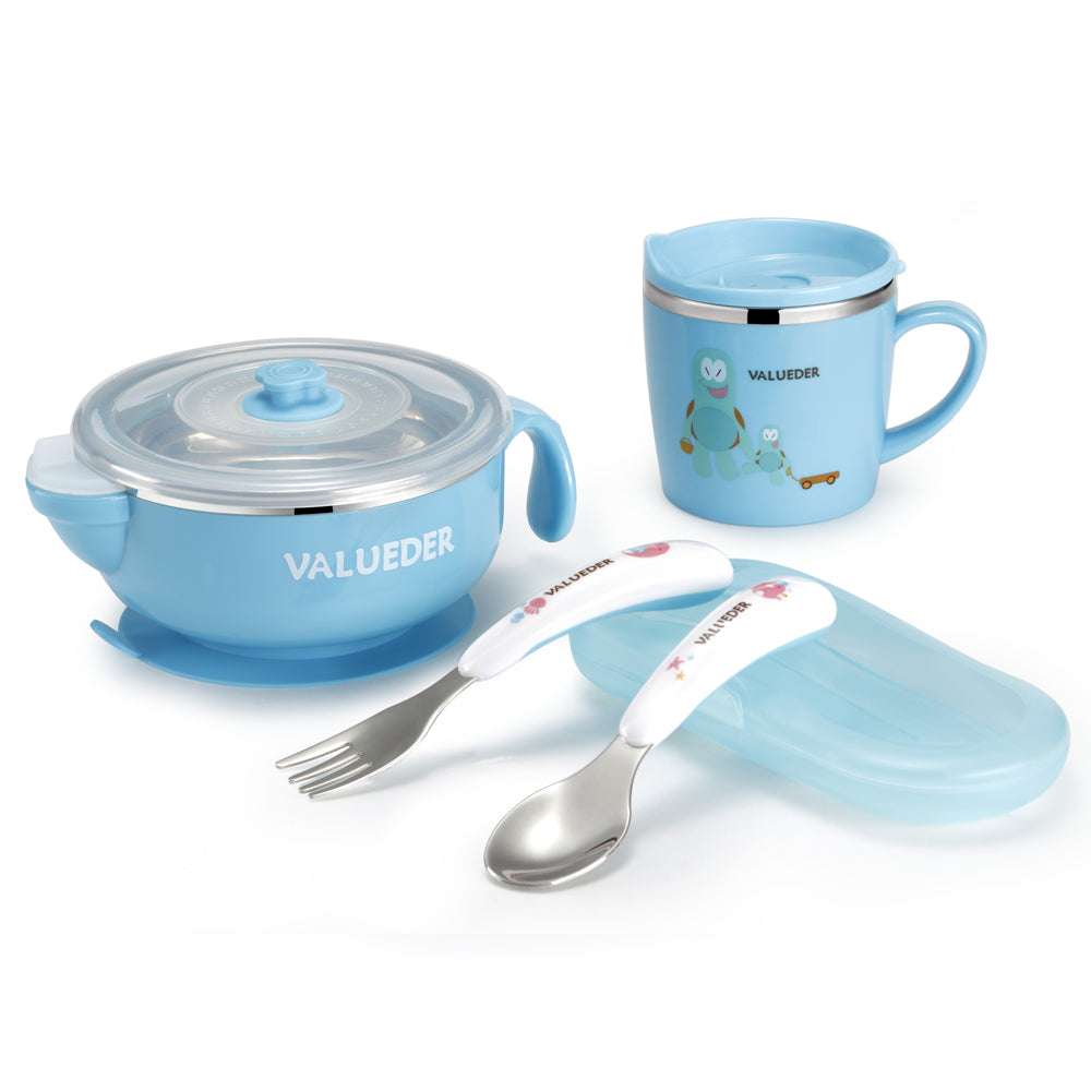 Baby Stainless Steel Feeding Set