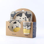 Load image into Gallery viewer, Children Bamboo Fiber Tableware Set (5pcs)
