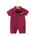 Load image into Gallery viewer, Summer Short Sleeve Baby Bodysuit
