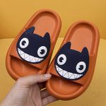 Load image into Gallery viewer, Big-Eyed Black Cat Cartoon Baby Sandals
