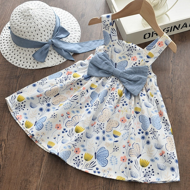 Baby Girls Printed Cotton Skirt