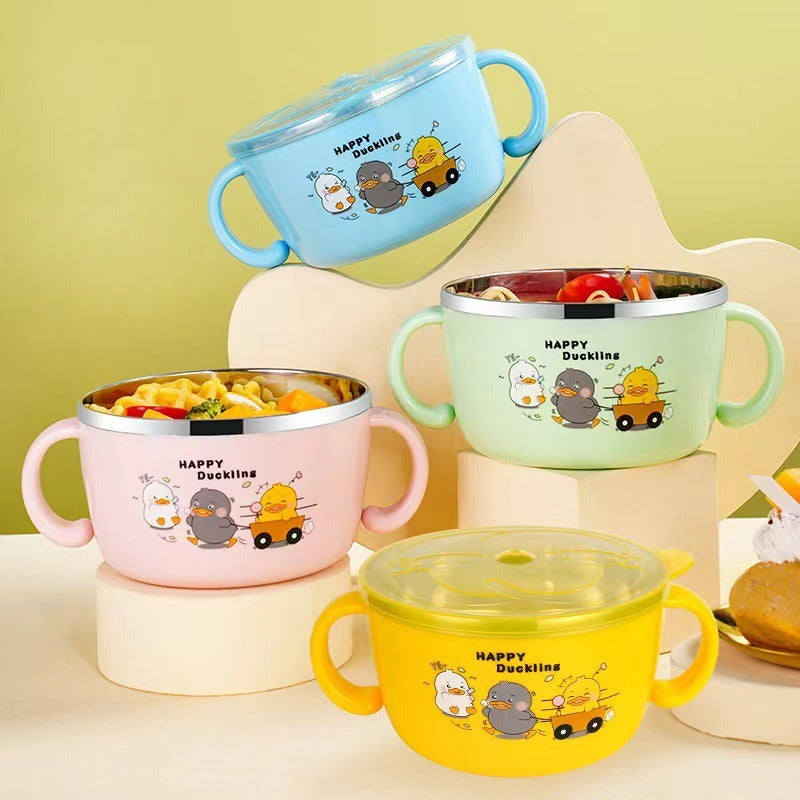 Stainless Steel Children's Tableware Set