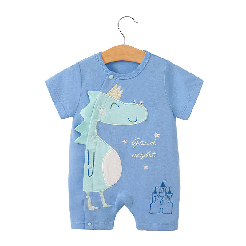 Newborn Cartoon Animal Baby Jumpsuit