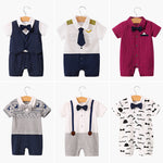 Load image into Gallery viewer, Summer Short Sleeve Baby Bodysuit
