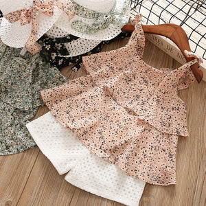 Summer Girls Cake Fragmented Chiffon Set