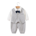 Load image into Gallery viewer, Children&#39;s Gentlemanly Romper
