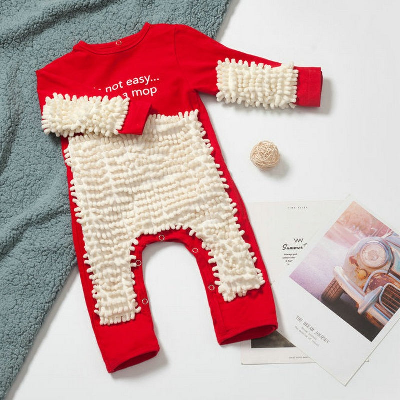 Long Sleeve Baby Crawling Clothes