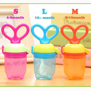 Silicone Vegetable Fruit Pacifier Bottles