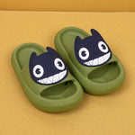 Load image into Gallery viewer, Big-Eyed Black Cat Cartoon Baby Sandals
