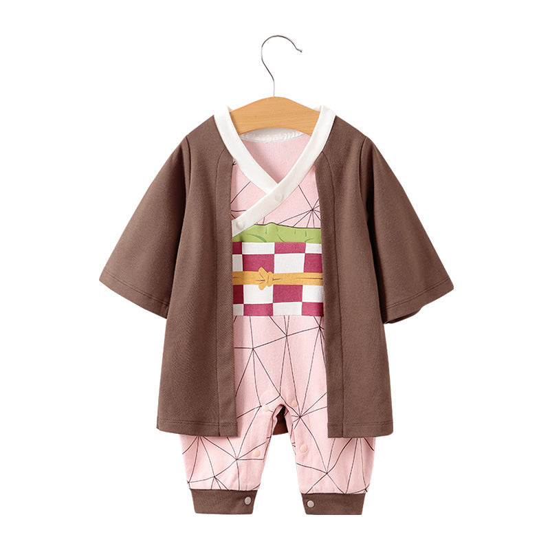 Anime Baby Long Sleeved Jumpsuit