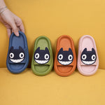 Load image into Gallery viewer, Big-Eyed Black Cat Cartoon Baby Sandals
