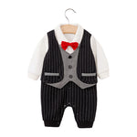 Load image into Gallery viewer, Children&#39;s Gentlemanly Romper
