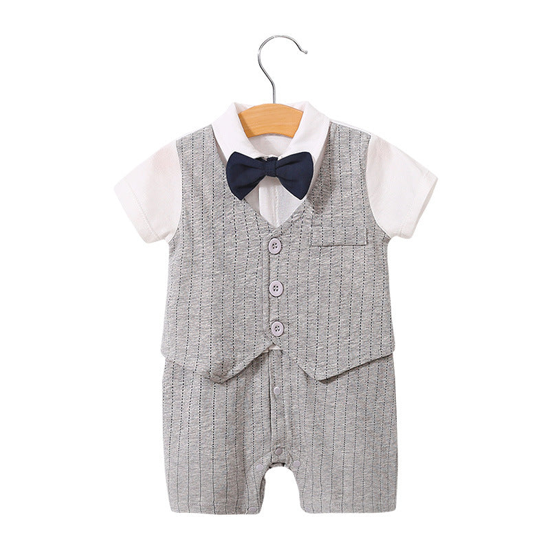 Summer Short Sleeve Baby Bodysuit