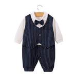 Load image into Gallery viewer, Children&#39;s Gentlemanly Romper
