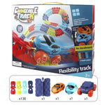 Load image into Gallery viewer, Children&#39;s Educational Train Assembled Car Track
