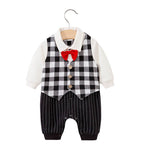 Load image into Gallery viewer, Children&#39;s Gentlemanly Romper
