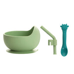 Load image into Gallery viewer, Silicone Suction Meal Bowl Set
