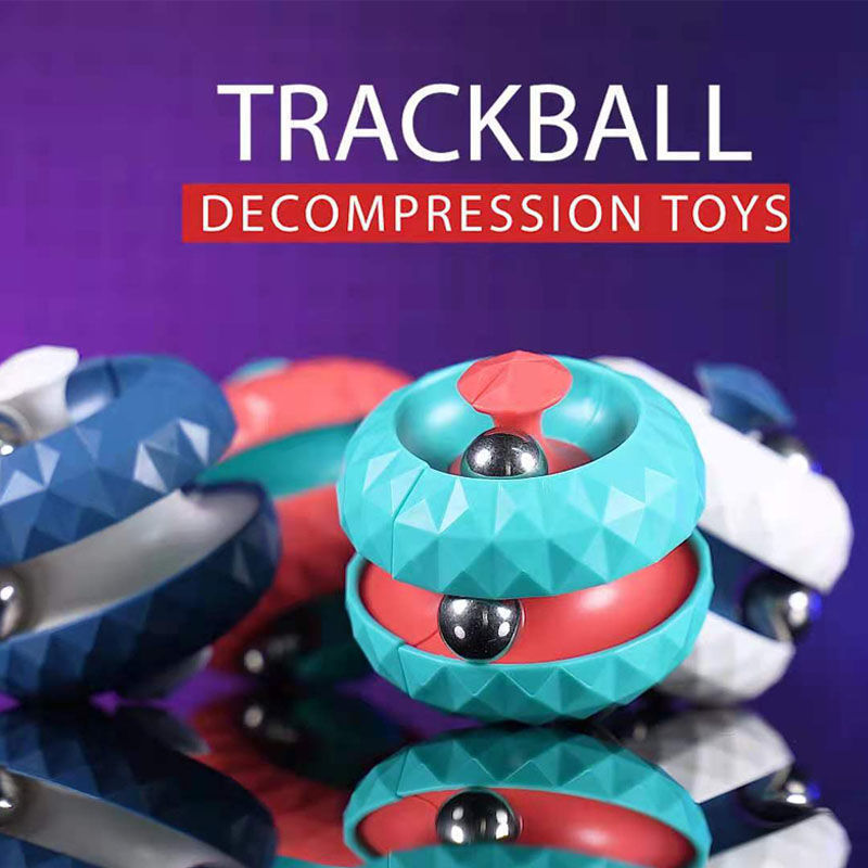 Diamond Pattern Ball Track Gyroscope Magic Cube