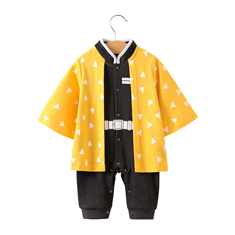 Anime Baby Long Sleeved Jumpsuit