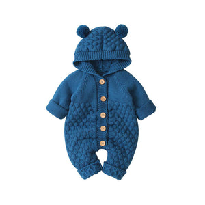 Three-Dimensional Fur Ball Children's Jumpsuit