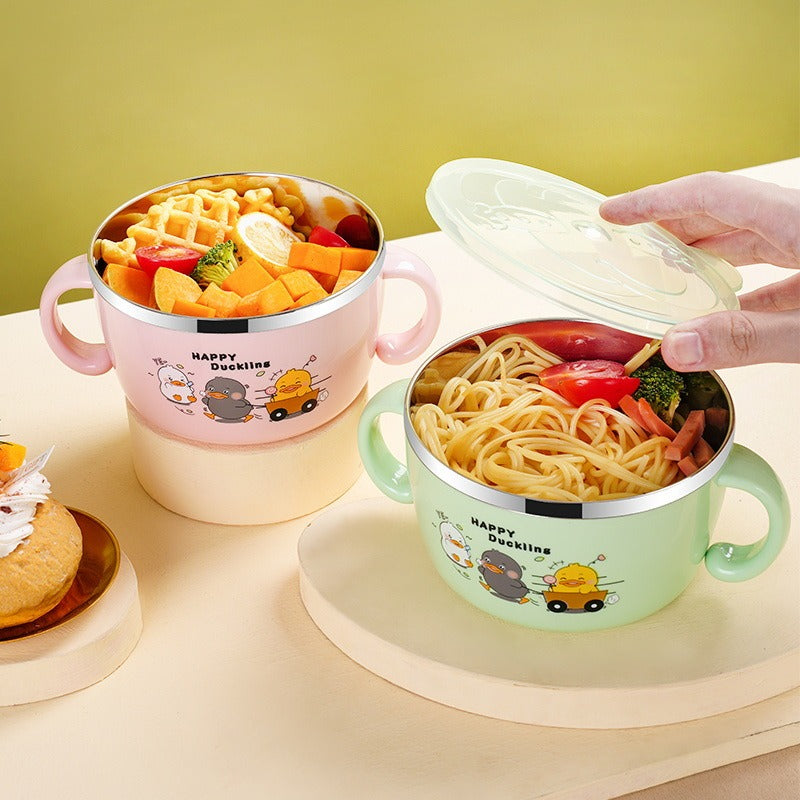 Stainless Steel Children's Tableware Set