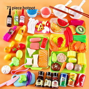 Children's Home Barbecue Simulation Food Set