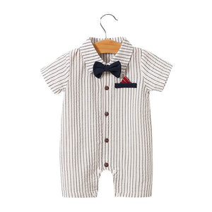 Summer Short Sleeve Baby Bodysuit