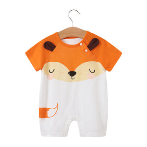 Newborn Cartoon Animal Baby Jumpsuit