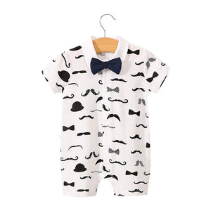 Summer Short Sleeve Baby Bodysuit