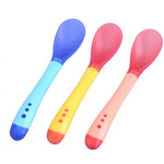 Load image into Gallery viewer, Baby Silicone Spoon Set (3pcs)
