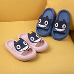 Load image into Gallery viewer, Big-Eyed Black Cat Cartoon Baby Sandals
