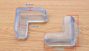 Baby Silicone Table Corner Protectors (4Pcs)