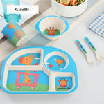 Load image into Gallery viewer, Baby Bamboo Fiber Dinnerware Set (5pcs)
