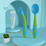 Load image into Gallery viewer, Baby Silicone Gel Spoon Set
