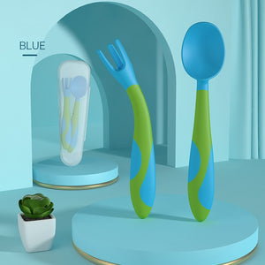 Baby Silicone Gel Spoon Set