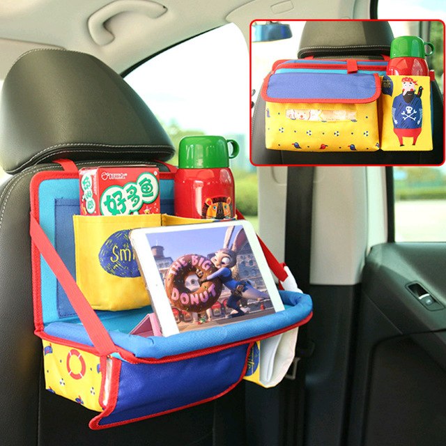 Car Seat Back Organizer with Tablet Holder