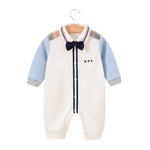 Load image into Gallery viewer, Children&#39;s Gentlemanly Suit Romper
