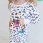 Load image into Gallery viewer, Children&#39;s Graffiti Pajamas Set
