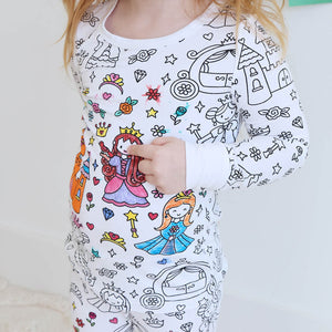 Children's Graffiti Pajamas Set