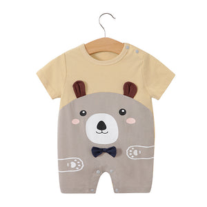 Newborn Cartoon Animal Baby Jumpsuit