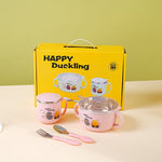 Load image into Gallery viewer, Stainless Steel Children&#39;s Tableware Set
