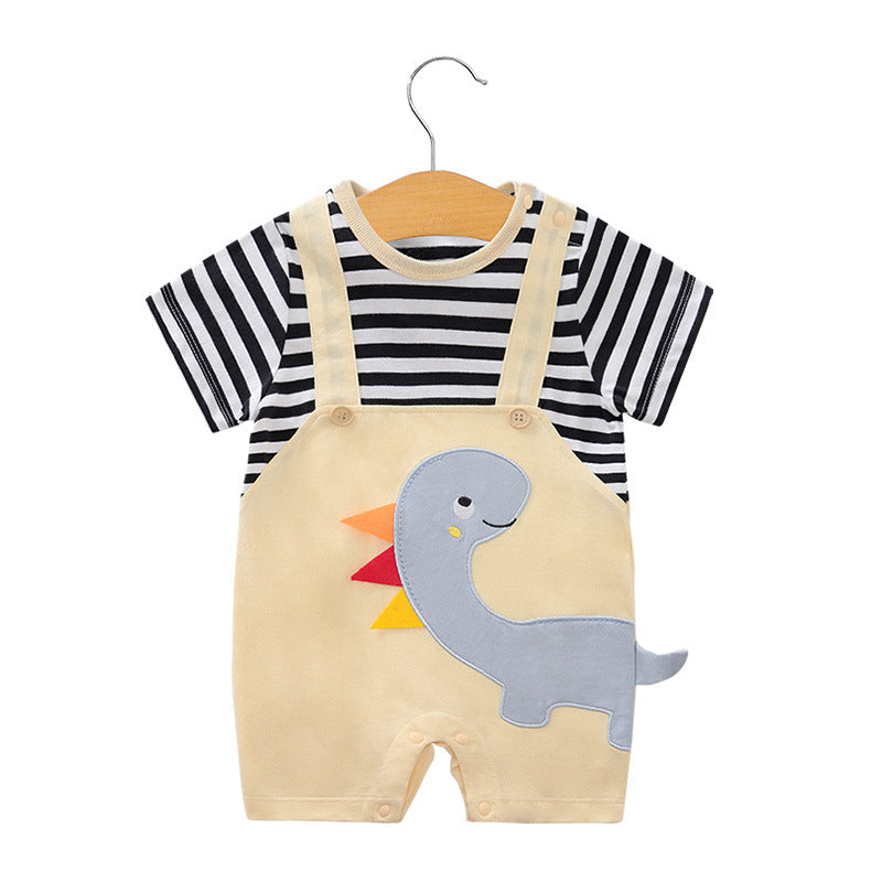 Newborn Cartoon Animal Baby Jumpsuit