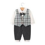 Load image into Gallery viewer, Children&#39;s Gentlemanly Romper
