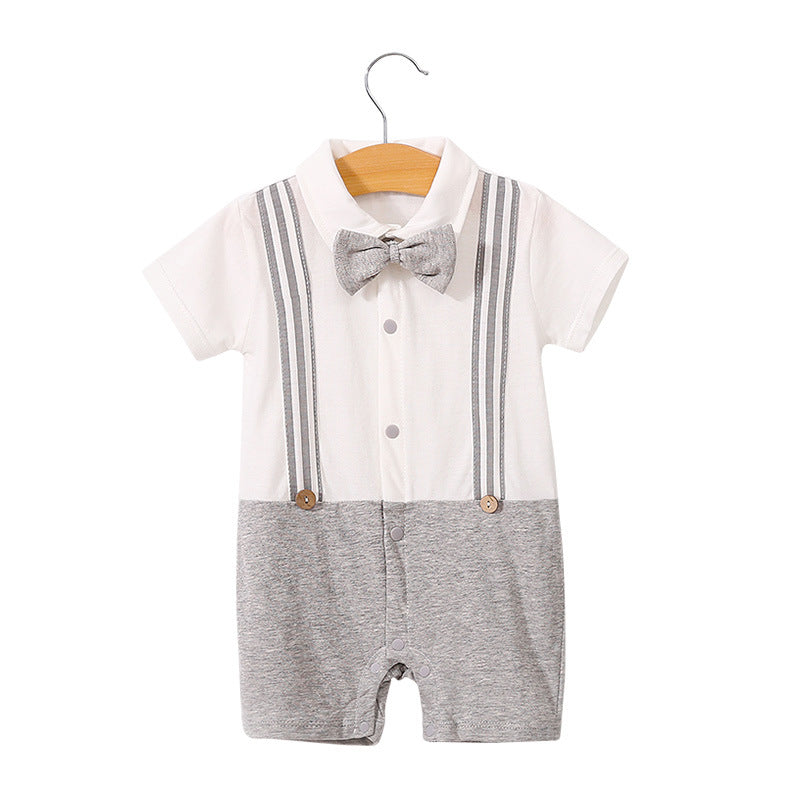 Summer Short Sleeve Baby Bodysuit