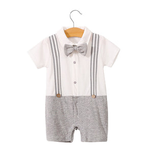 Summer Short Sleeve Baby Bodysuit