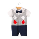 Load image into Gallery viewer, Summer Short Sleeve Baby Bodysuit
