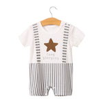 Load image into Gallery viewer, Summer Short Sleeve Baby Bodysuit
