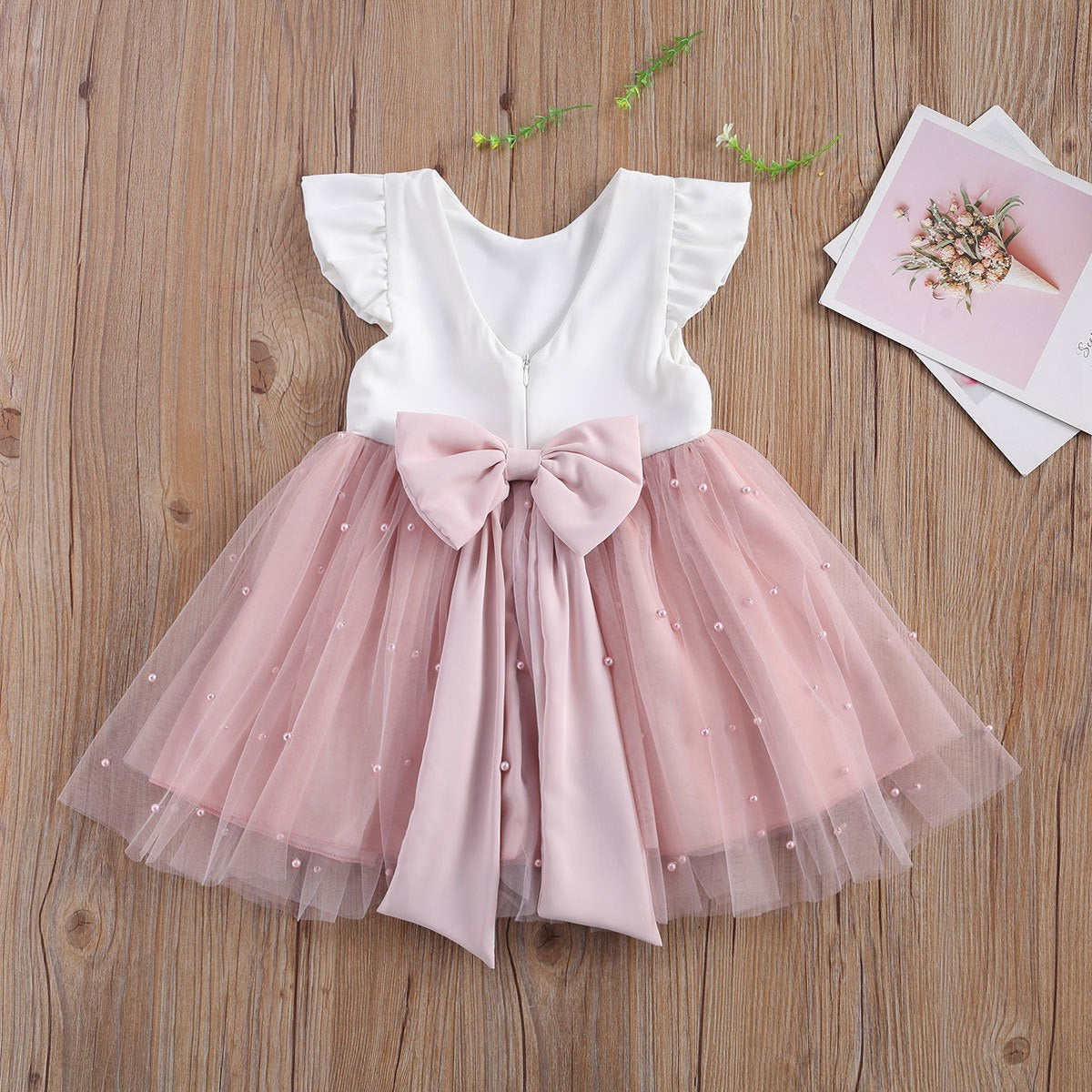 Girl's Fluffy Mesh Princess Dress